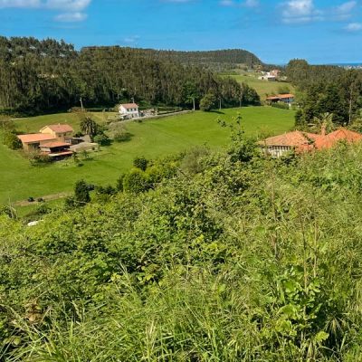Paisaje típico asturiano