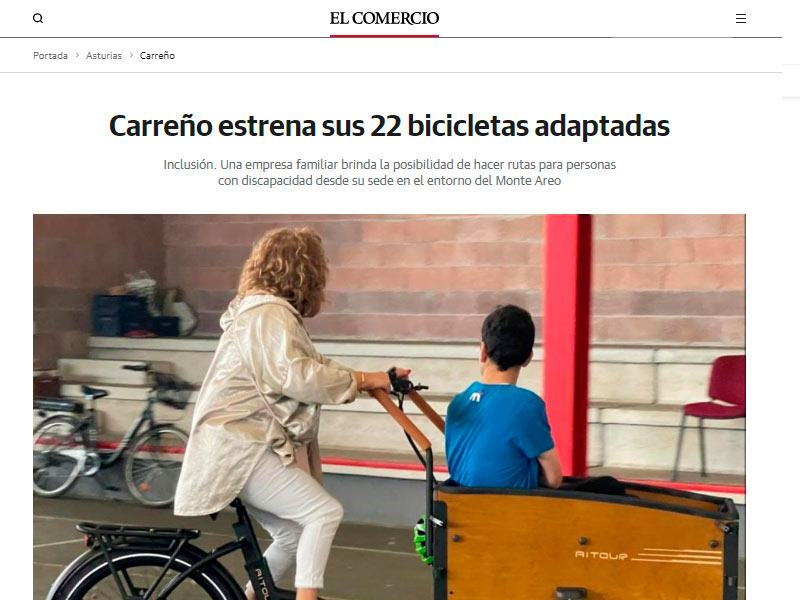 Los Pilares de Carreño en el diario El Comercio