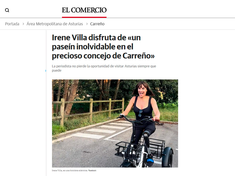 Irene Villa El Comercio